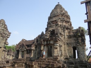 Onbekende tempel buiten Angkor
