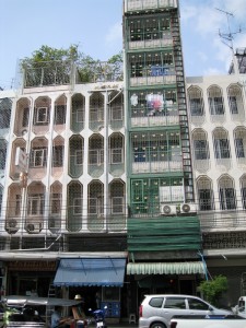 Een extra hoog huis in Bangkok