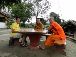 In gesprek met monniken