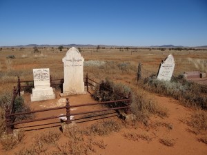 Een pioniers begraafplaats