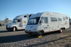 Van Yellowstone naar Radium Hot Springs in Canada