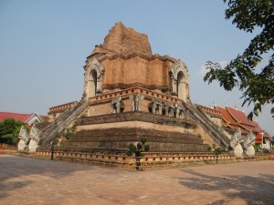 Wat Chedi Luang in Chiang Mai