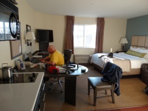 Onze "suite" in Candlewood