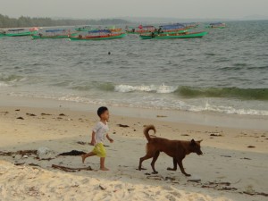 Nier erg aanlokkelijk strand in Sihanoukville
