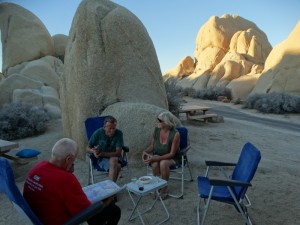 Bezoek van Klaus en Christel in Joshua NP