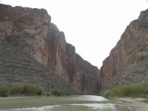 Santa Elena Canyon en de Rio Grande