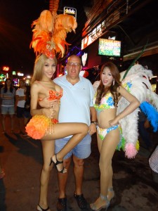 De "Lady Boys" in Bangla Road