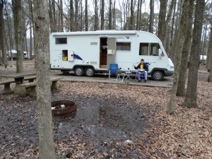 Beaver Bend een natte campground