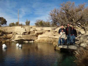 De Blue Hole in Santa Rosa