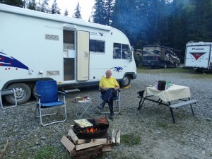 Run-A-Muck campground in Hyder