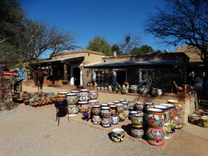 Een van de vele "Potteries" in Tubac