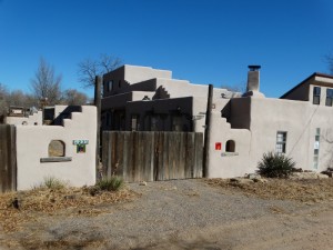 Huizen in Mexicaanse stijl