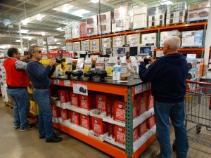 Camera's bekijken bij Costco