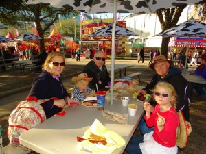 Eten bij de Houston Rodeo