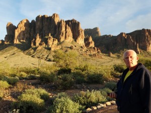 Wandeling in Lost Dutchman campground