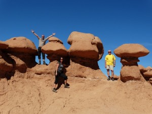 De vreemde formaties in Goblin Valley