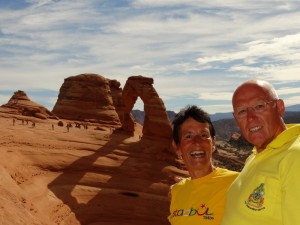 De Delicate Arch in Arches NP