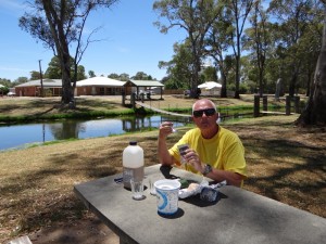 Lunch plekje in Jamestown